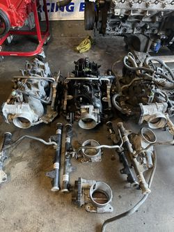 LS Truck Intakes Cable Throttle Big Injectors Swap