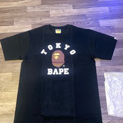 tokyo bape shirt L