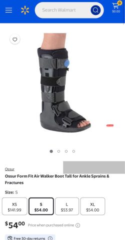 Össur Formfit Air Walker Fracture Boot Medical Walking Boot Orthopedic CAM Walker- 6pcs Mixed sizes