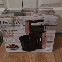 2- In-1 /5 Speed Stand & Hand Mixer