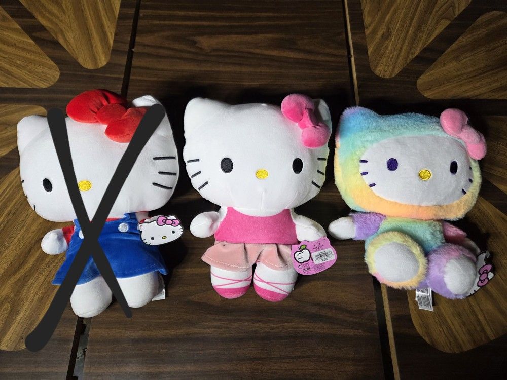 Sanrio Hello Kitty Plushies