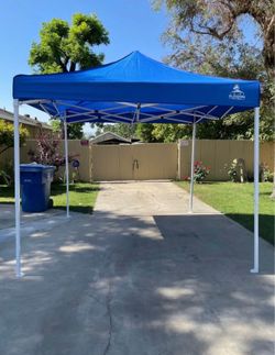 Heavy Duty Canopy Fold Up 10x10" - BLUE