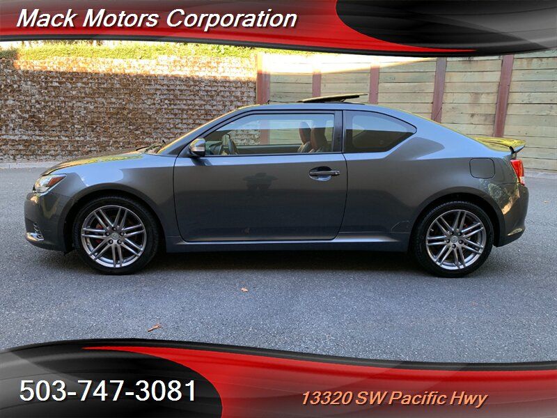 2011 Scion tC 2-Owners Custom Two-Tone Leather 6-Speed Pano Roof