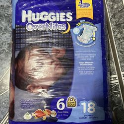 Huggies OverNites Size 6