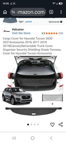 Cargo Cover, Hyundai Tucson 2016-2020 2021,