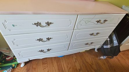 Princess dresser  Beautiful mirror  ,night stand