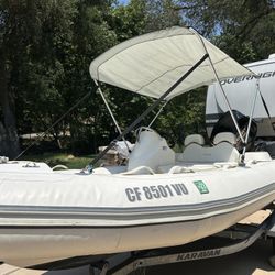 15 foot zodiac six seater dinghy