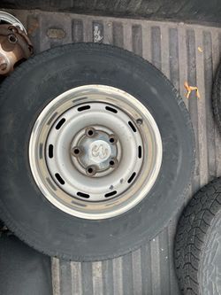 235 75 16 tires and wheels.  5x5.5 lugs