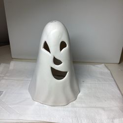 Vintage Ghost Tea Light Holder 8”