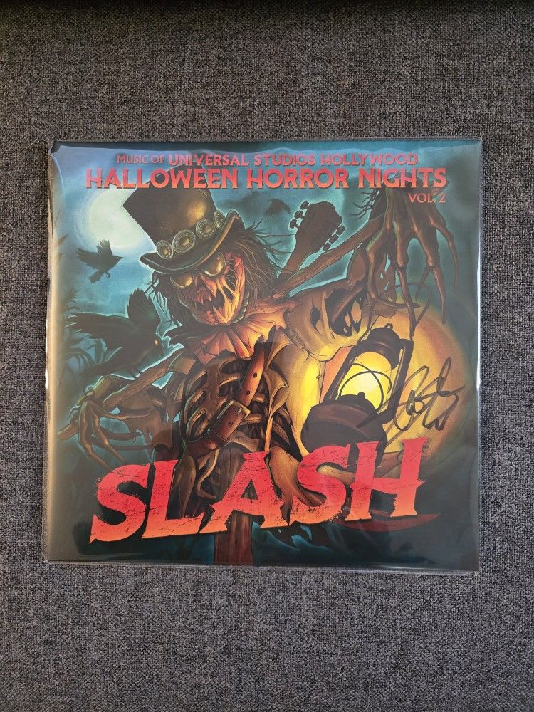 Halloween Horror Nights Vinyl Record Volume 2 SIGNED