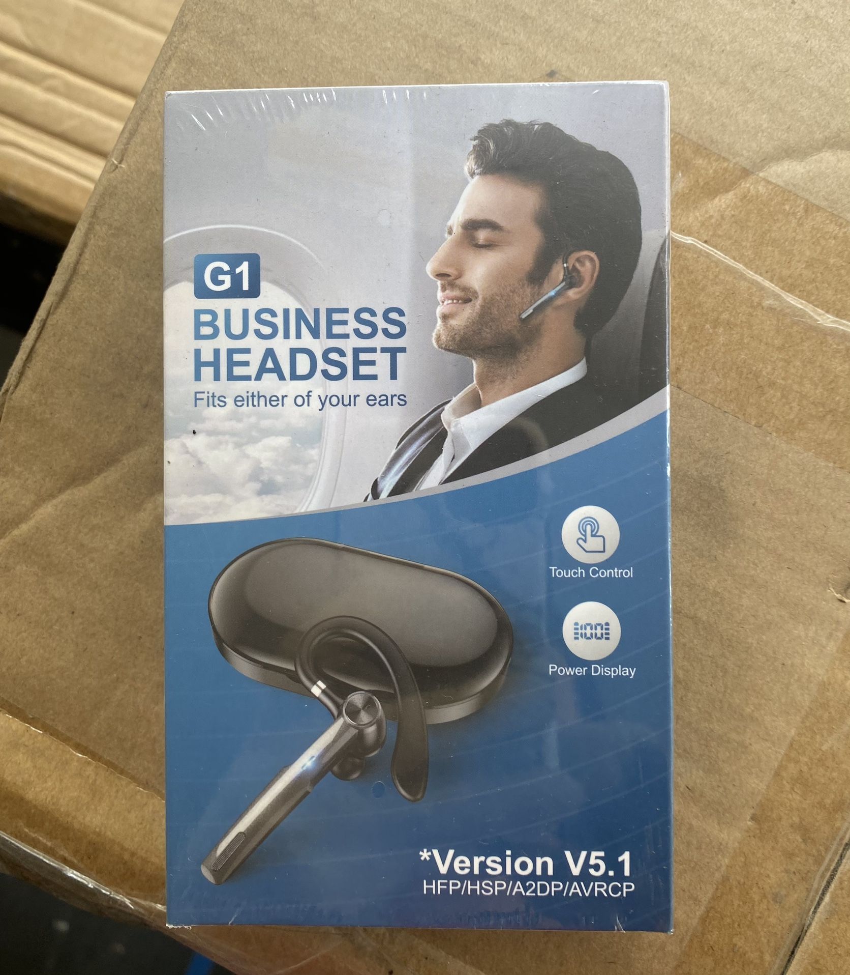 Brand New G1 Black Active Noise Cancelling Bluetooth Wireless Headset Version V5.1multiple Available