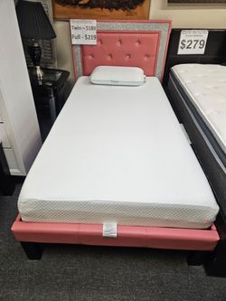 Brand new 8" thick medium soft memory foam twin mattress