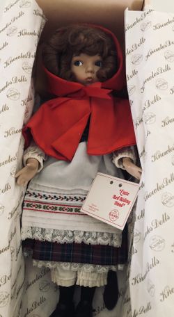 Vintage Doll - “Little Red Ridding Hood” By Knowles 1989