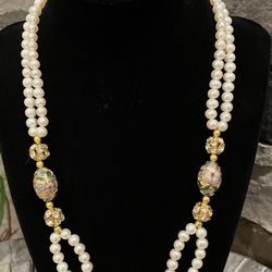 Fresh Water Cultured Pearls Necklace 