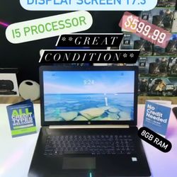 Hp Notebook 17.3 Display 1Tb Hd 8GB RAM **GREAT CONDITION**