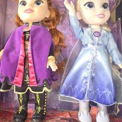 Disney Frozen 2 Elsa Anna Singing Sisters Doll Set 