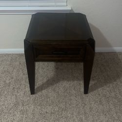 Brown Side Table 