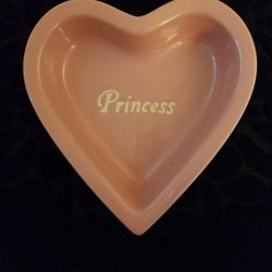 Heart Shaped Pet Bowl "Princess"