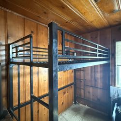 Twin Size Loft Bed (2 Available) $40 Each 
