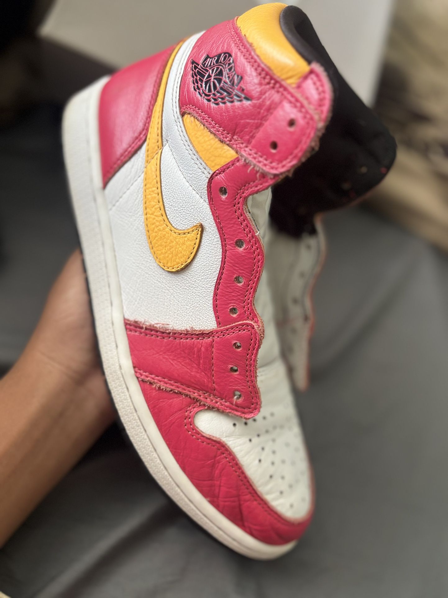 JORDAN 1 FUSIOUN RED