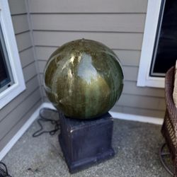 Urban Outdoor Sphere Fountain