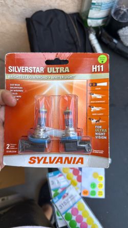 Sylvania SilverStar Ultra H11 Halogen Headlight Bulb (2-pack)
