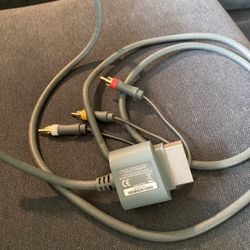 Xbox 360 Av Composite Cable 