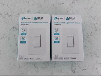 TP Link Smart Light Switch Dimmer (2x)