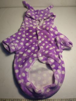 Large Alien Plush Dog Hoodie