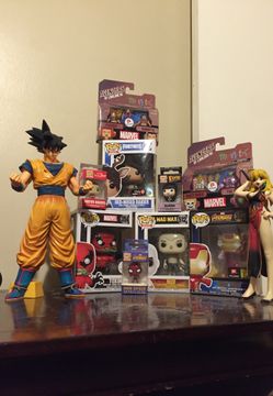 Funko ... dragonball Z .... pocket funko... mini mates