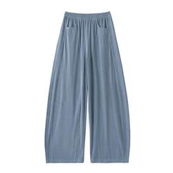 High-waisted wide-leg jeans