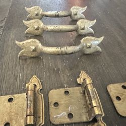 Antique Brass Drawer Pulls