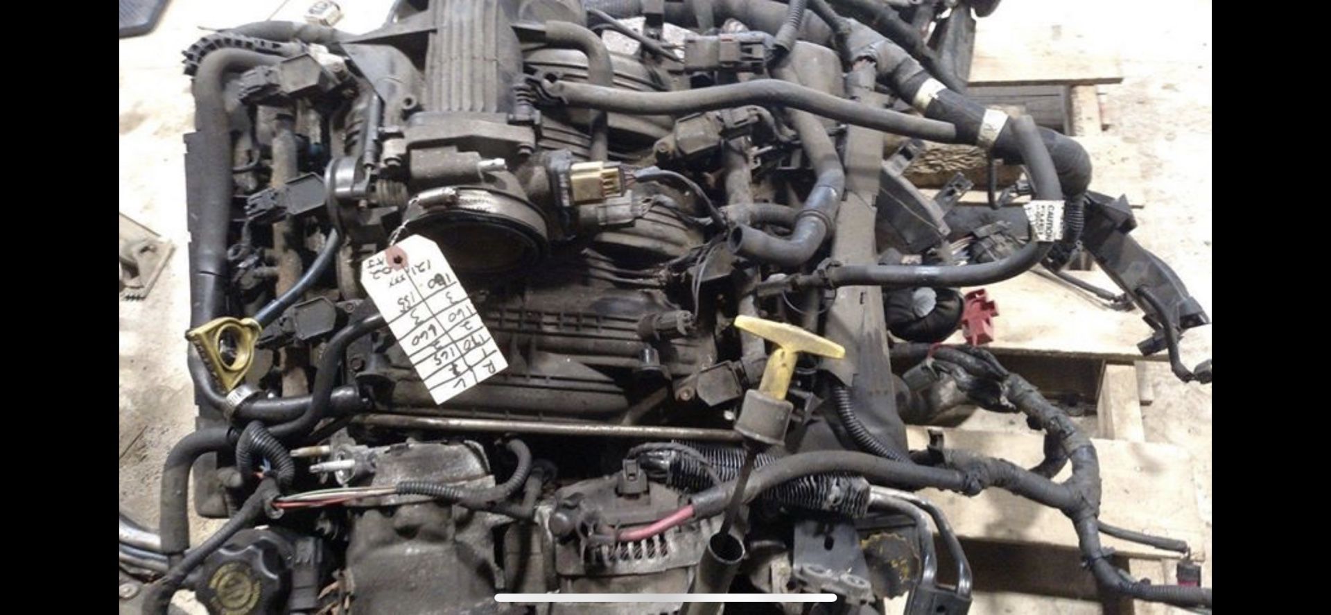 2002 Dodge Ram 1500 3.7L engine motor