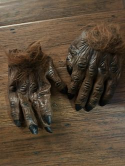 Youth Werewolves Gloves, And Ears