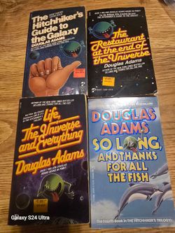 Hitchhiker's guide to the galaxy 4 book series