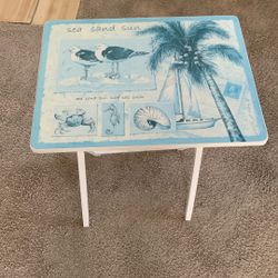 Folding Snack Table Or TV Tray