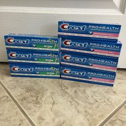 Crest Pro Health Toothpaste All $14
