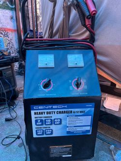 Heavy Duty Charger 6/12 volts