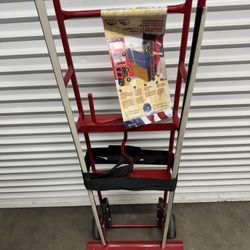 MILWAUKEE 800-Ib Capacity 2 -Wheel Red Steel Appliance hand truck