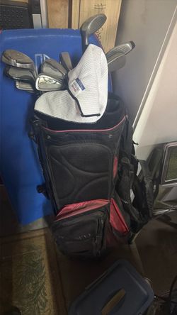 Golden Bear Golf Club Set and some others golf bag