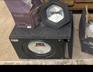 MTX 5500 series woofer with enclosure