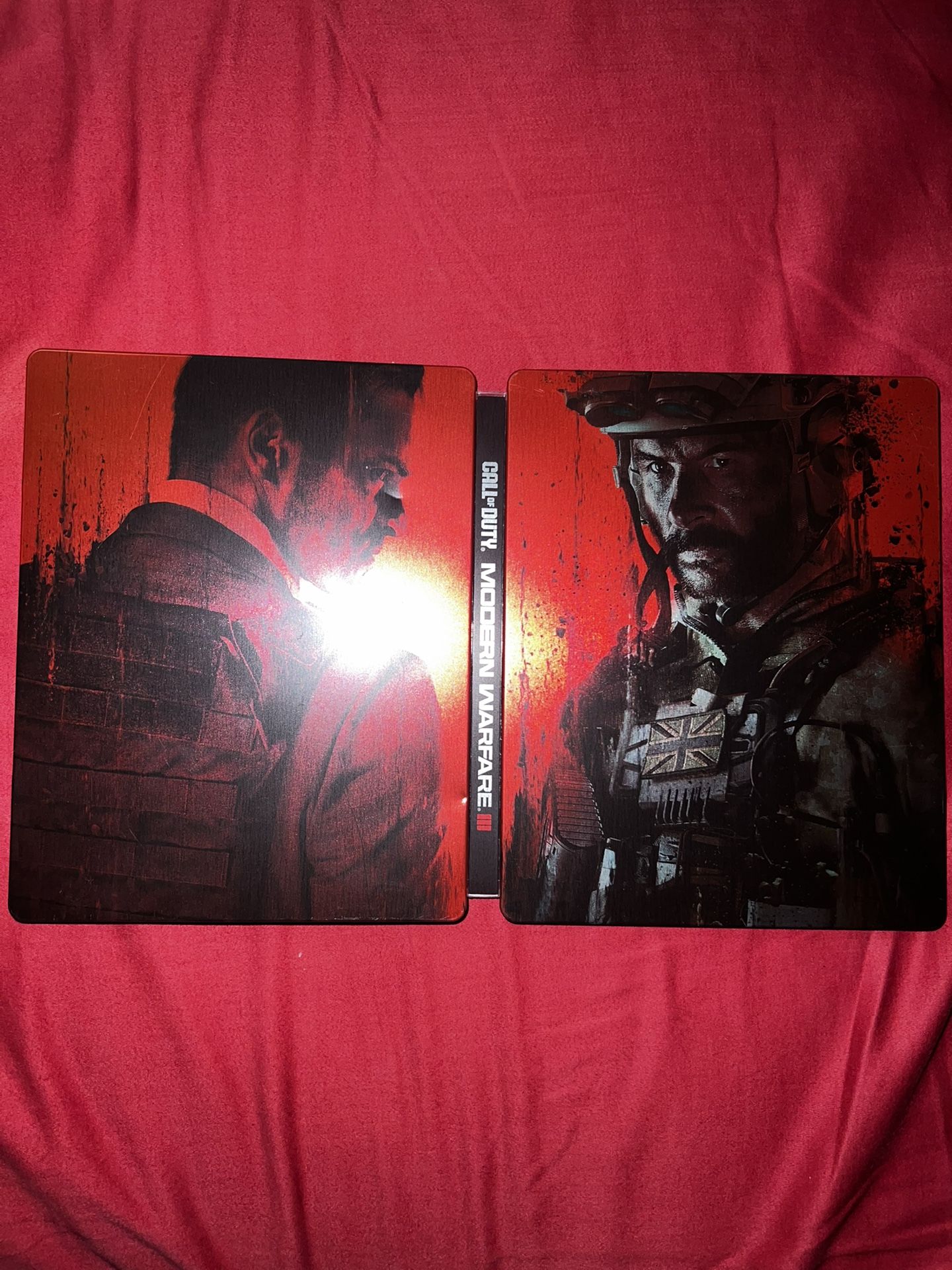 Empty Call of Duty Modern Warfare III Steelbook Case