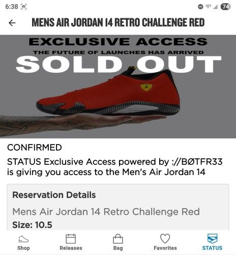 Jordan 14 Retro Ferrari (2025) Size 10.5m Brand New 💯 Authentic
