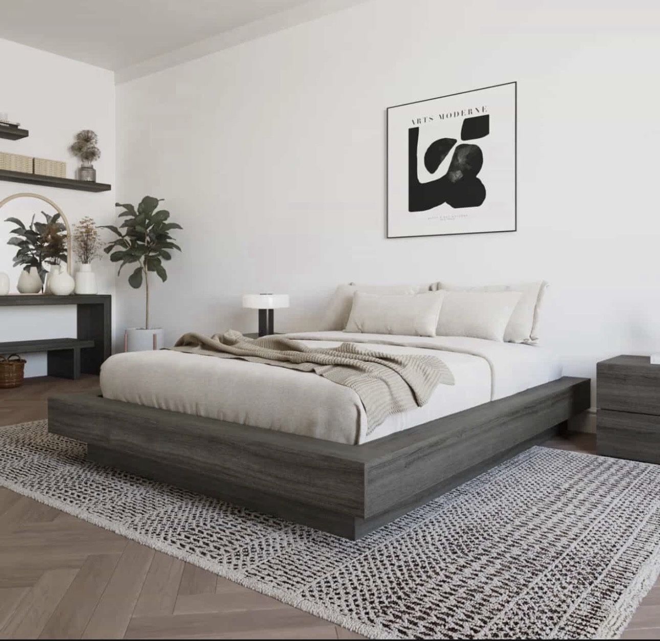 Luxury Queen Bed Frame (Brand New)