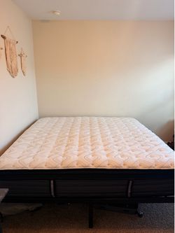 King size Mattress & Frame