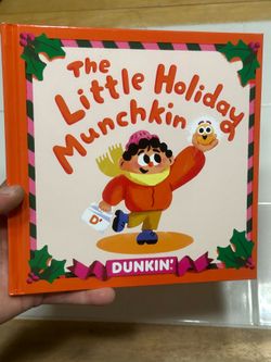 Limited Edition Dunkin’ The Little Holiday Munchkin Book