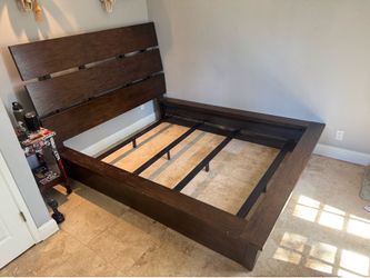 Queen bed frame
