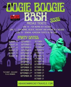 Oogie boogie bash