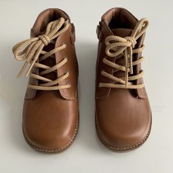 Jamie Kay Brown 100% Leather Boots Size 28