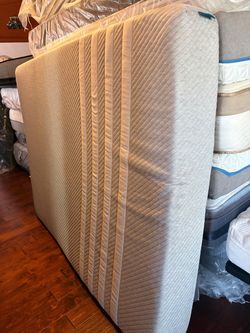 Queen Mattress Beige Quilted Cover